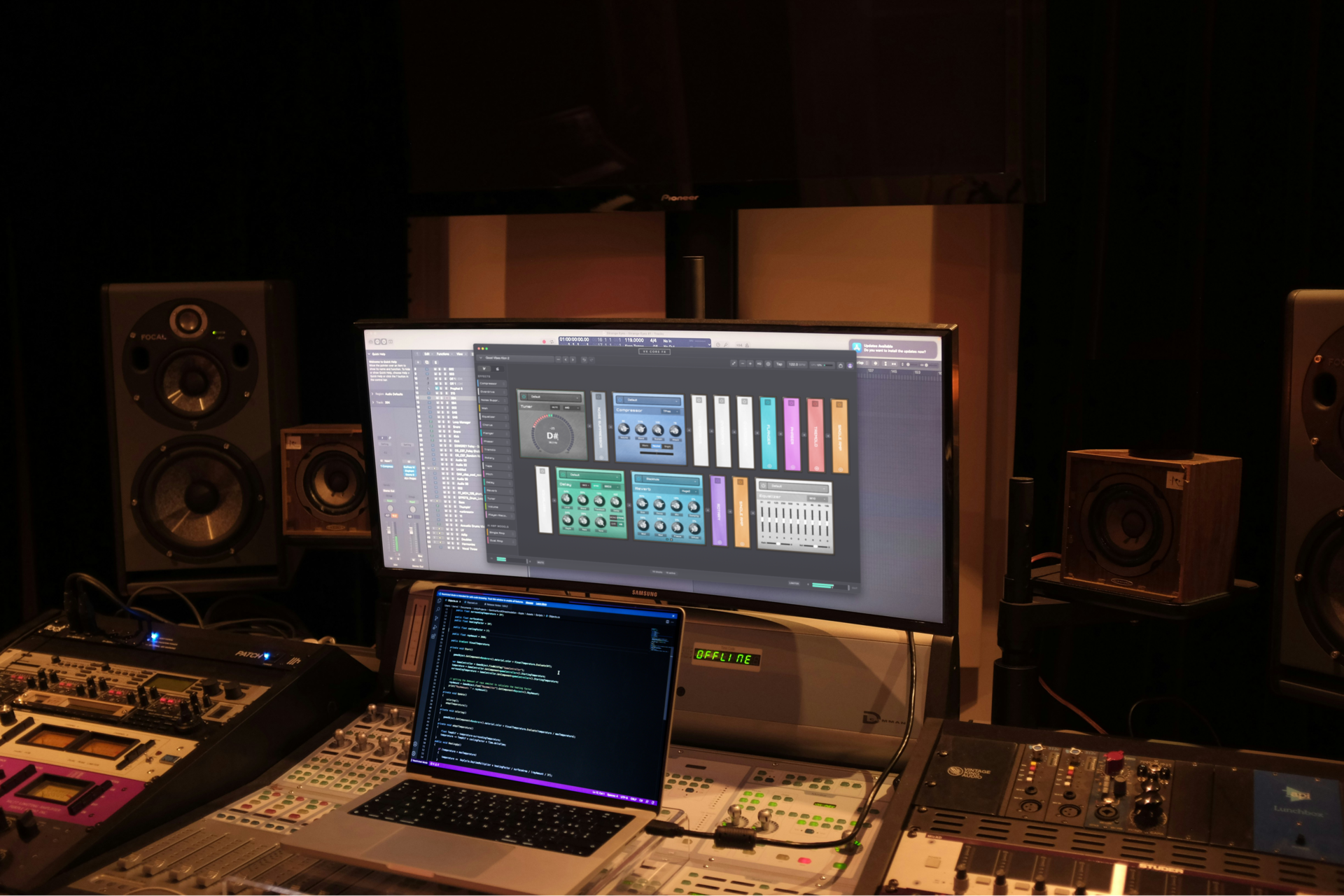 Audio Production Setup